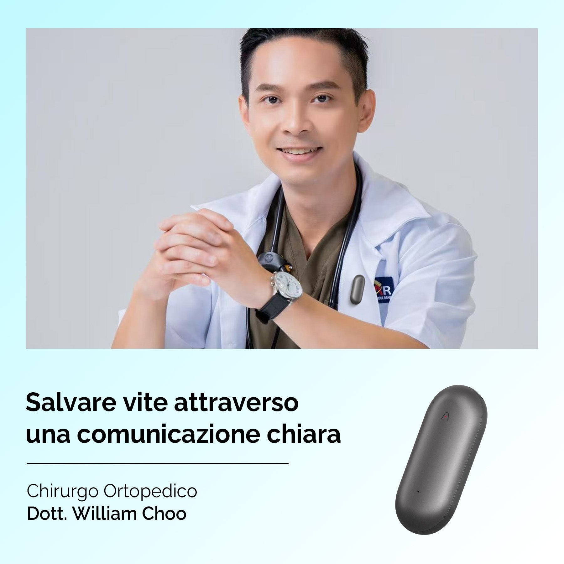Abbattere le barriere nell'assistenza sanitaria: Come il dottor William Choo utilizza Plaud.ai per trasformare l'assistenza ai pazienti
