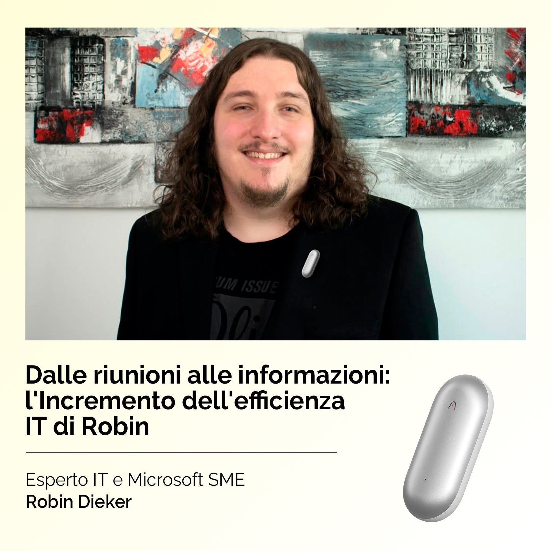 Approfondimenti: L'esperienza di Robin con Plaud
