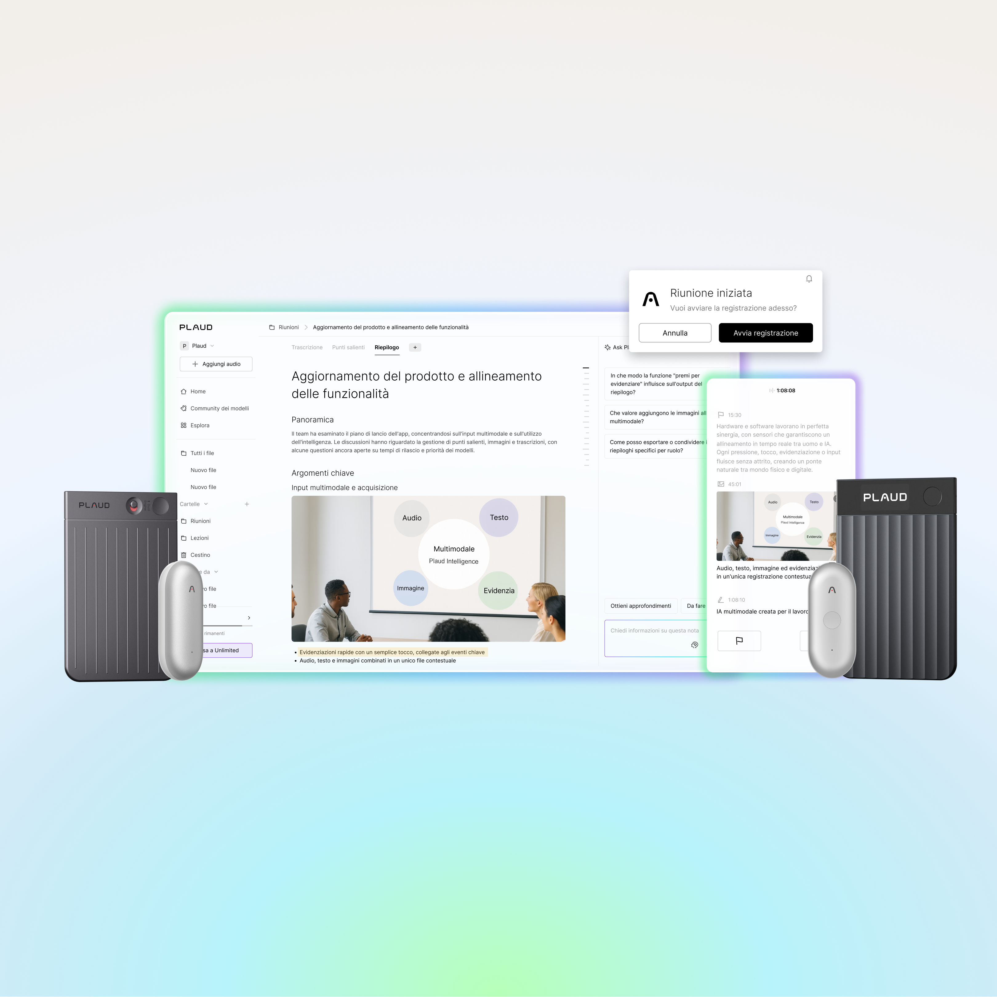 Plaud presenta Plaud NotePin S e Plaud Desktop, l’unica soluzione di presa di appunti con IA che collega in modo fluido le conversazioni dal vivo e online