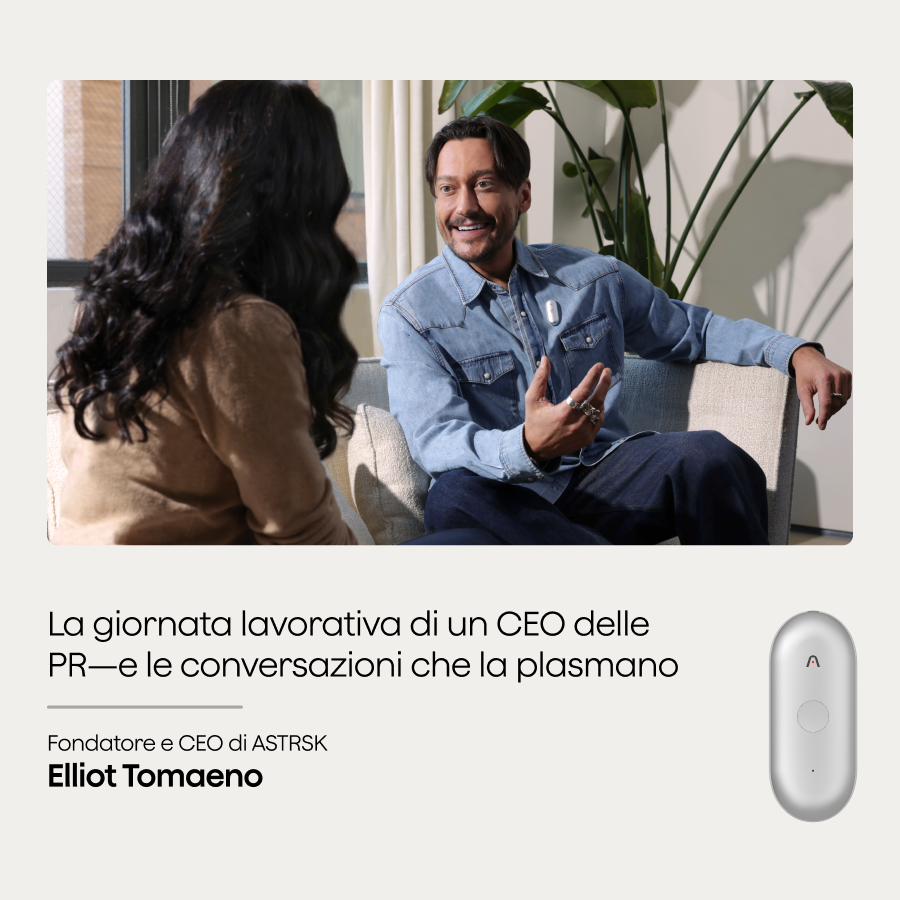 La giornata lavorativa di un CEO delle PR—e le conversazioni che la plasmano