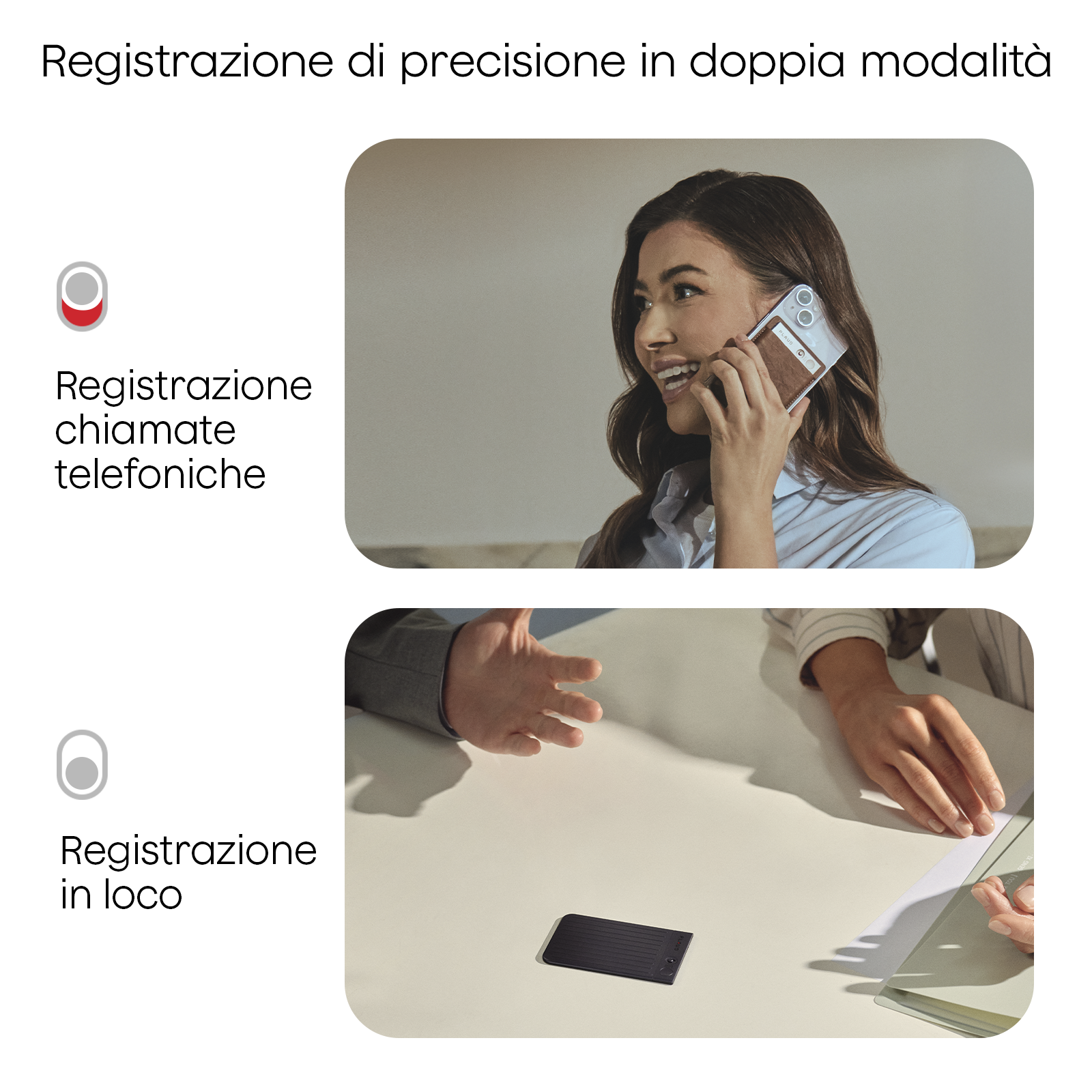 Plaud Note e 2 Piano Annuale Illimitato AI