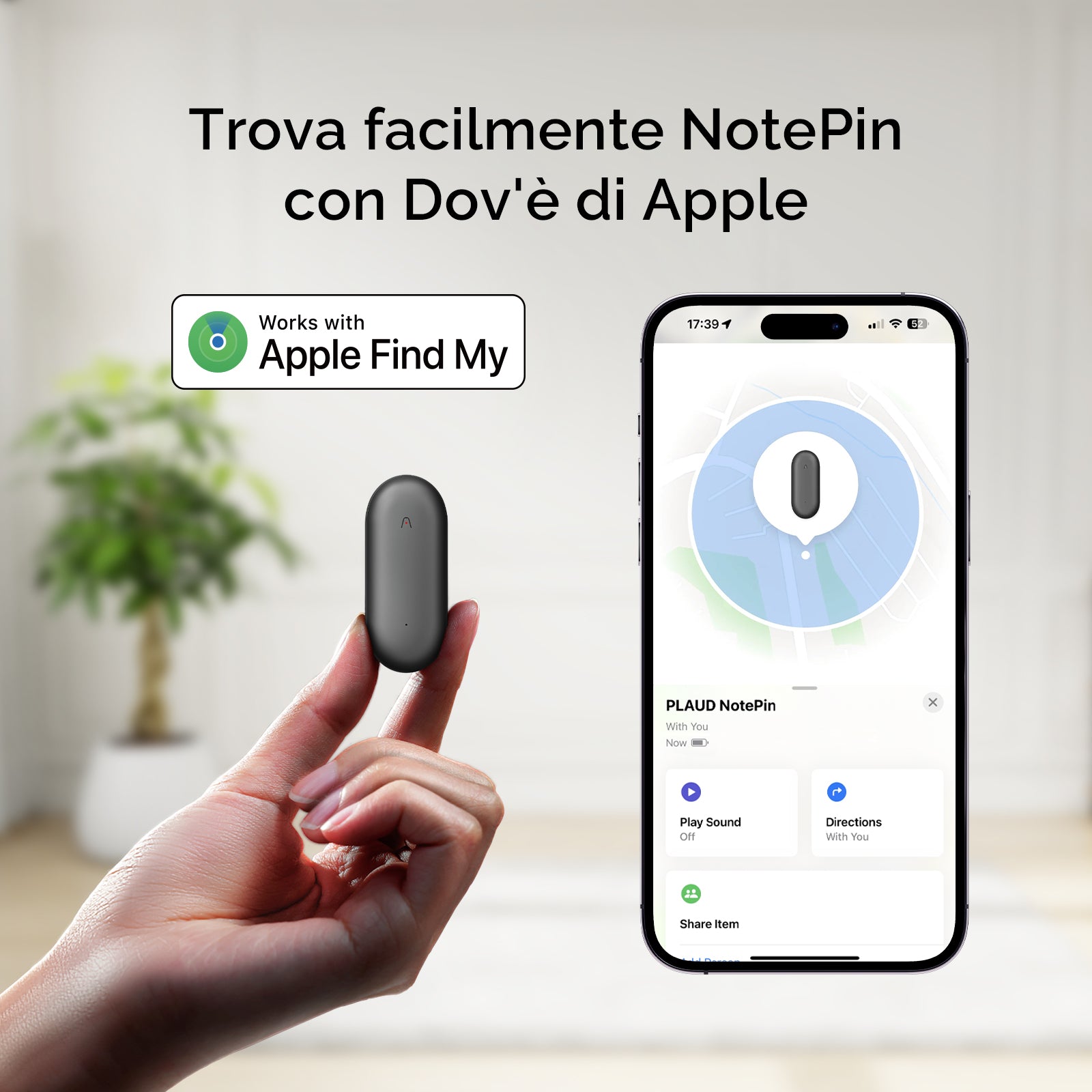 PLAUD NotePin e Piano annuale illimitato