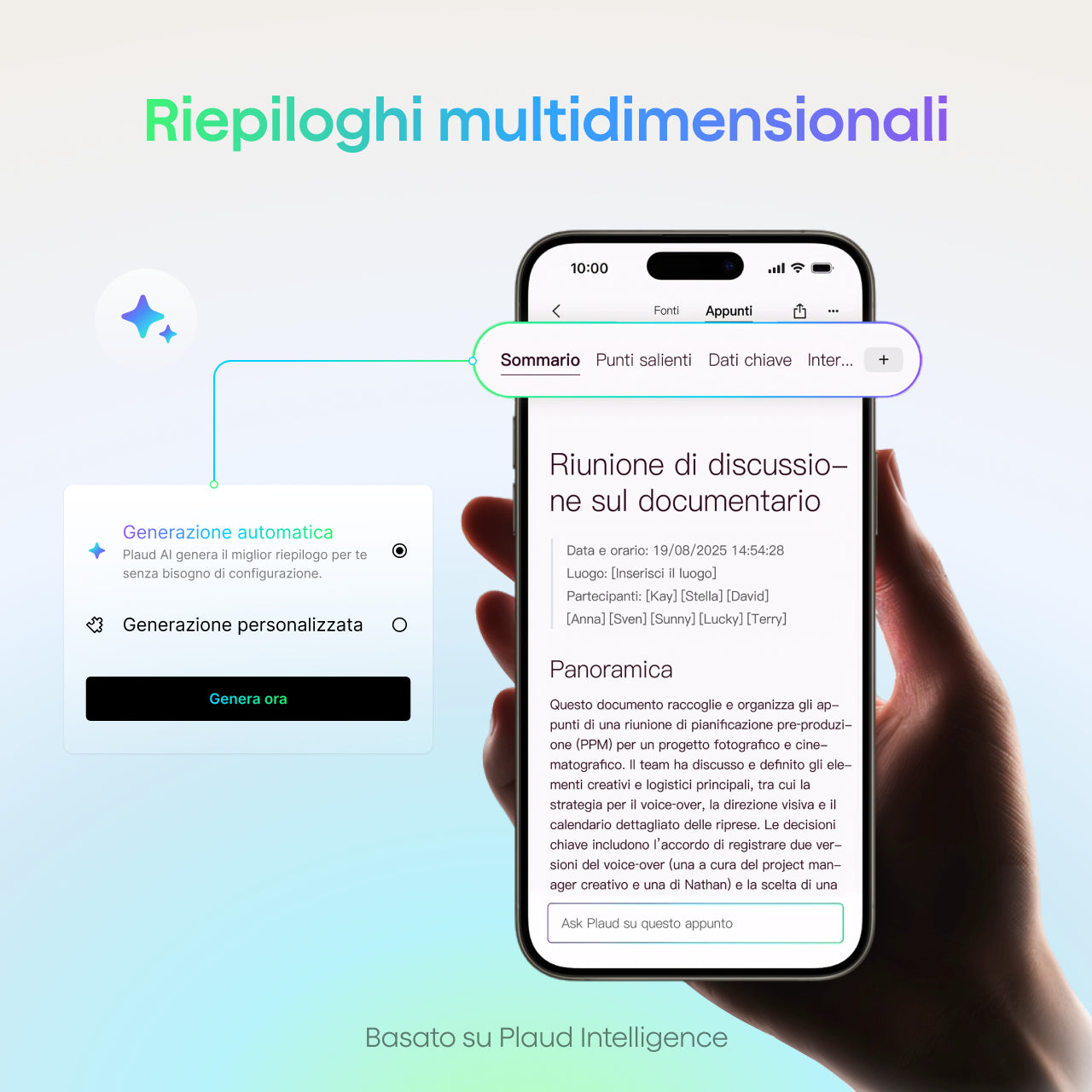 Plaud Intelligence mensile Unlimited Plan