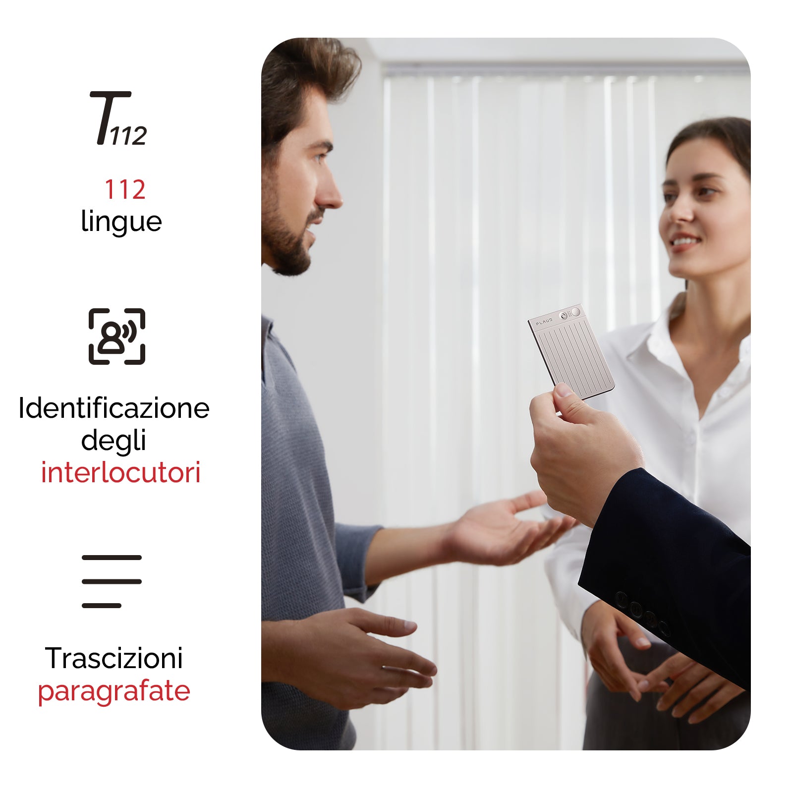 PLAUD NOTE e Piano annuale illimitato
