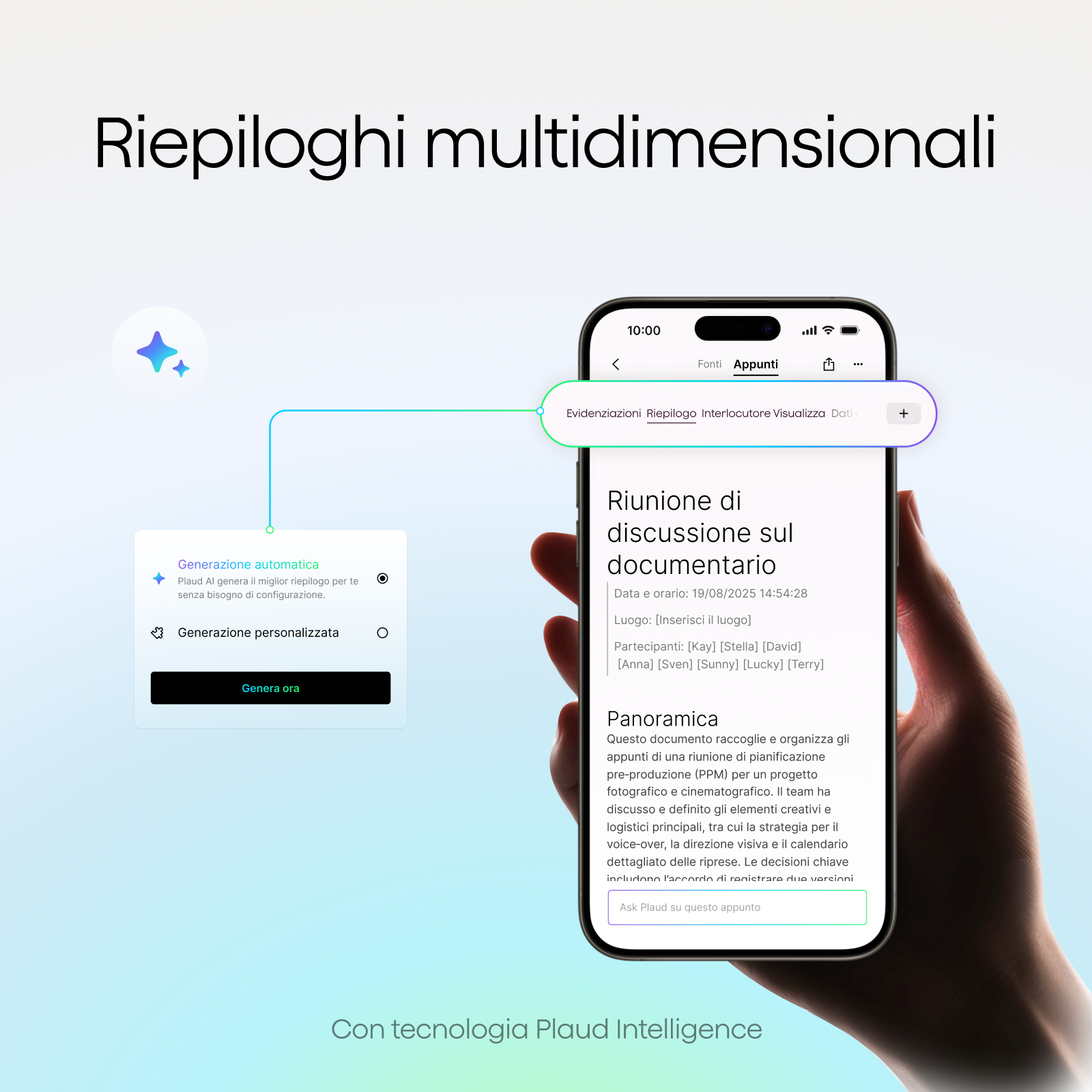Plaud NotePin - Notetaker IA Indossabile