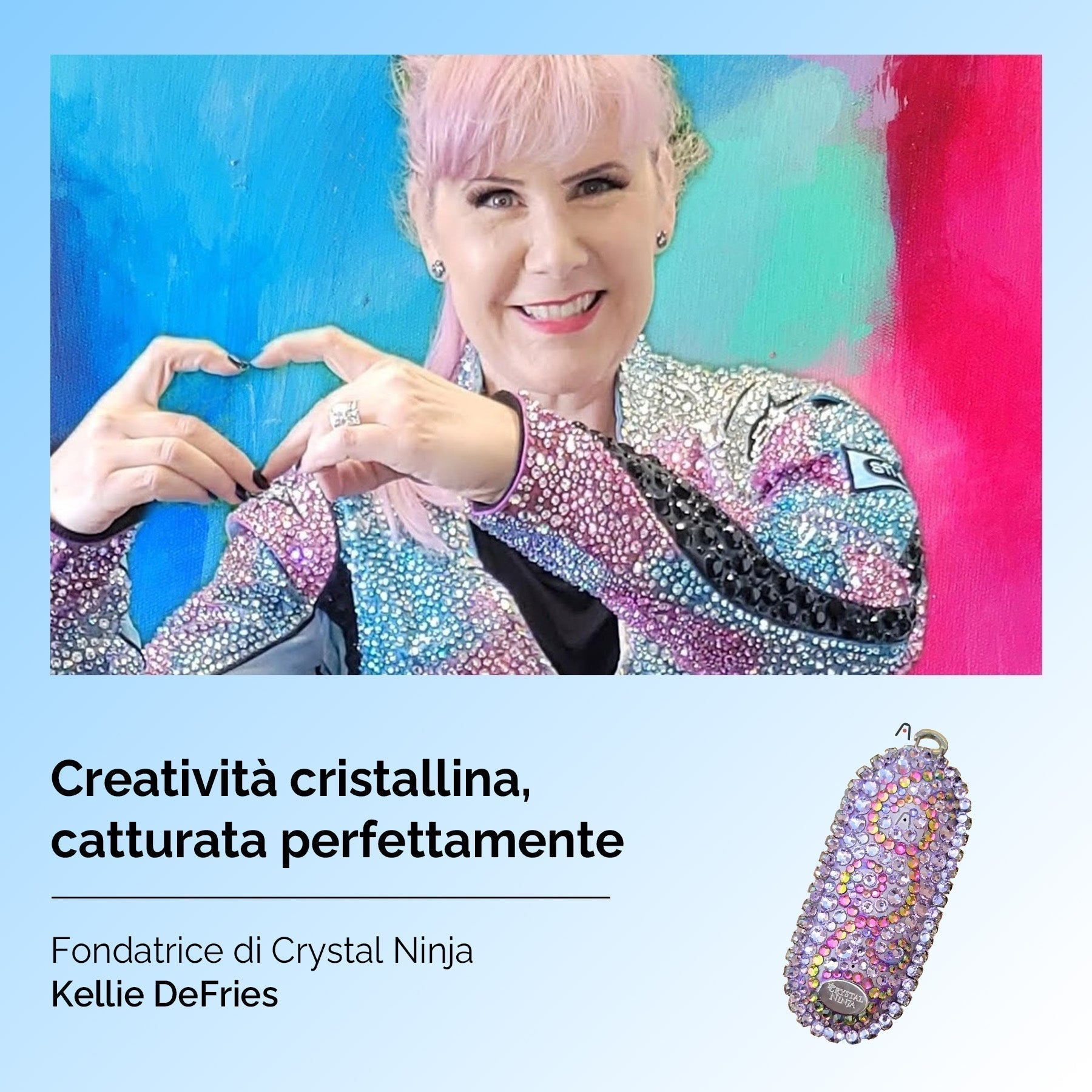 Come un artista del cristallo cattura ogni idea brillante