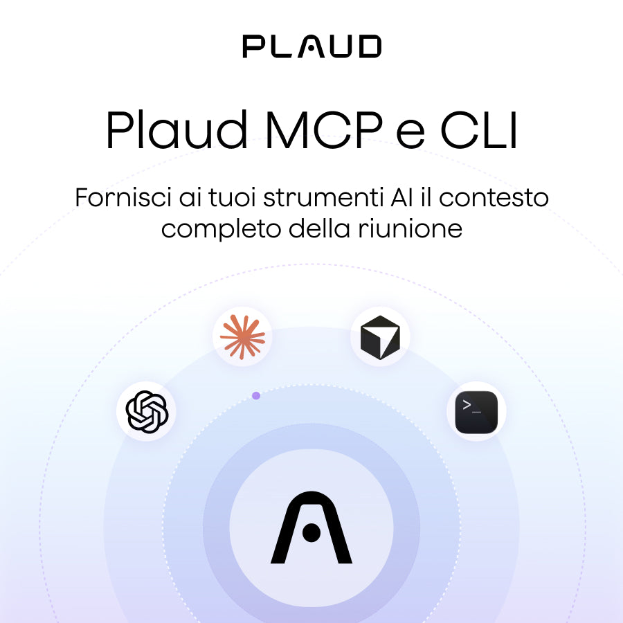 Plaud MCP & CLI: porta l’IA nelle tue riunioni