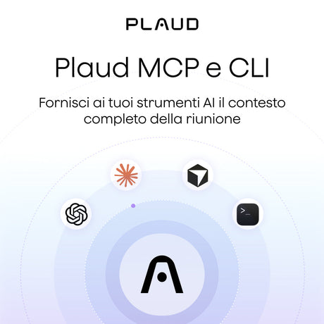 Plaud MCP & CLI: porta l’IA nelle tue riunioni