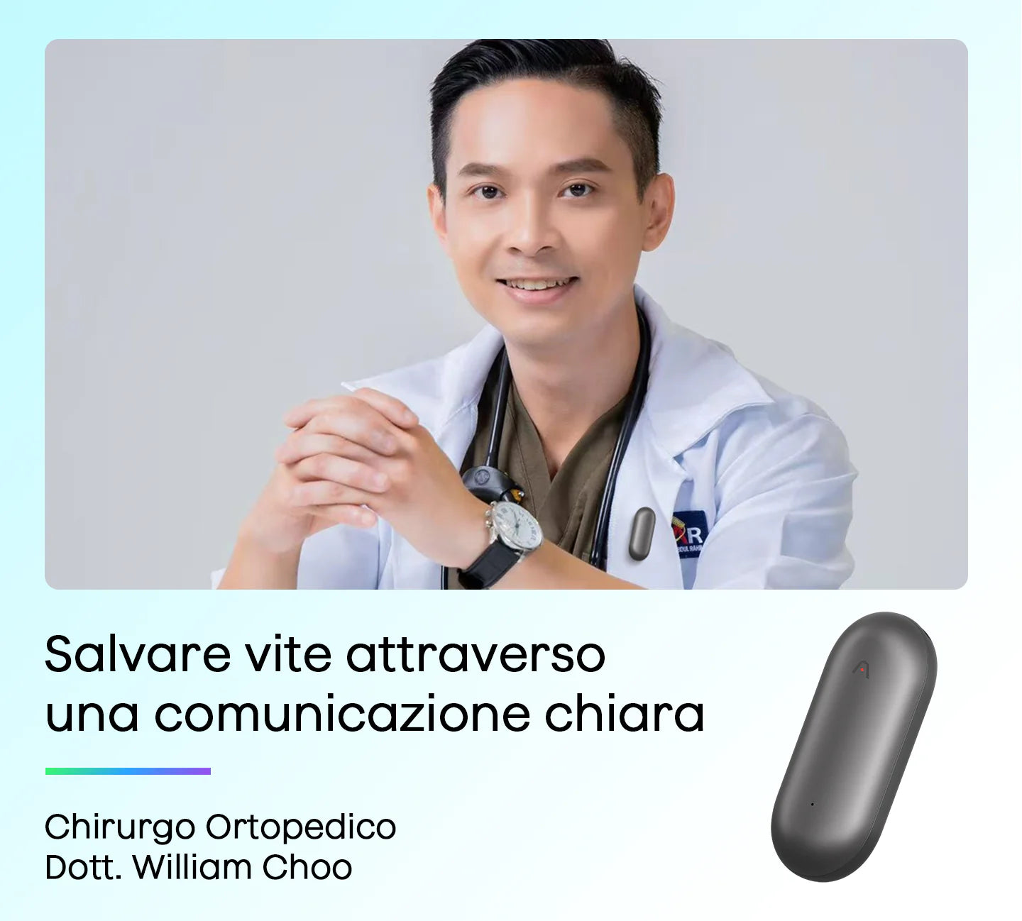 Abbattere le barriere nell'assistenza sanitaria: Come il dottor William Choo utilizza Plaud.ai per trasformare l'assistenza ai pazienti