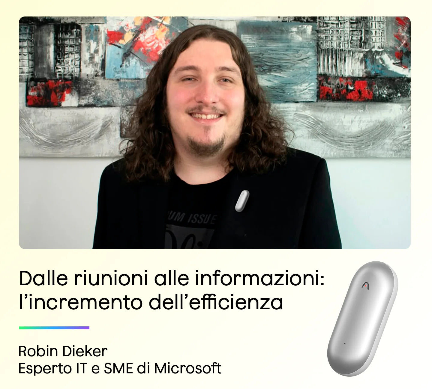 Approfondimenti: L'esperienza di Robin con Plaud