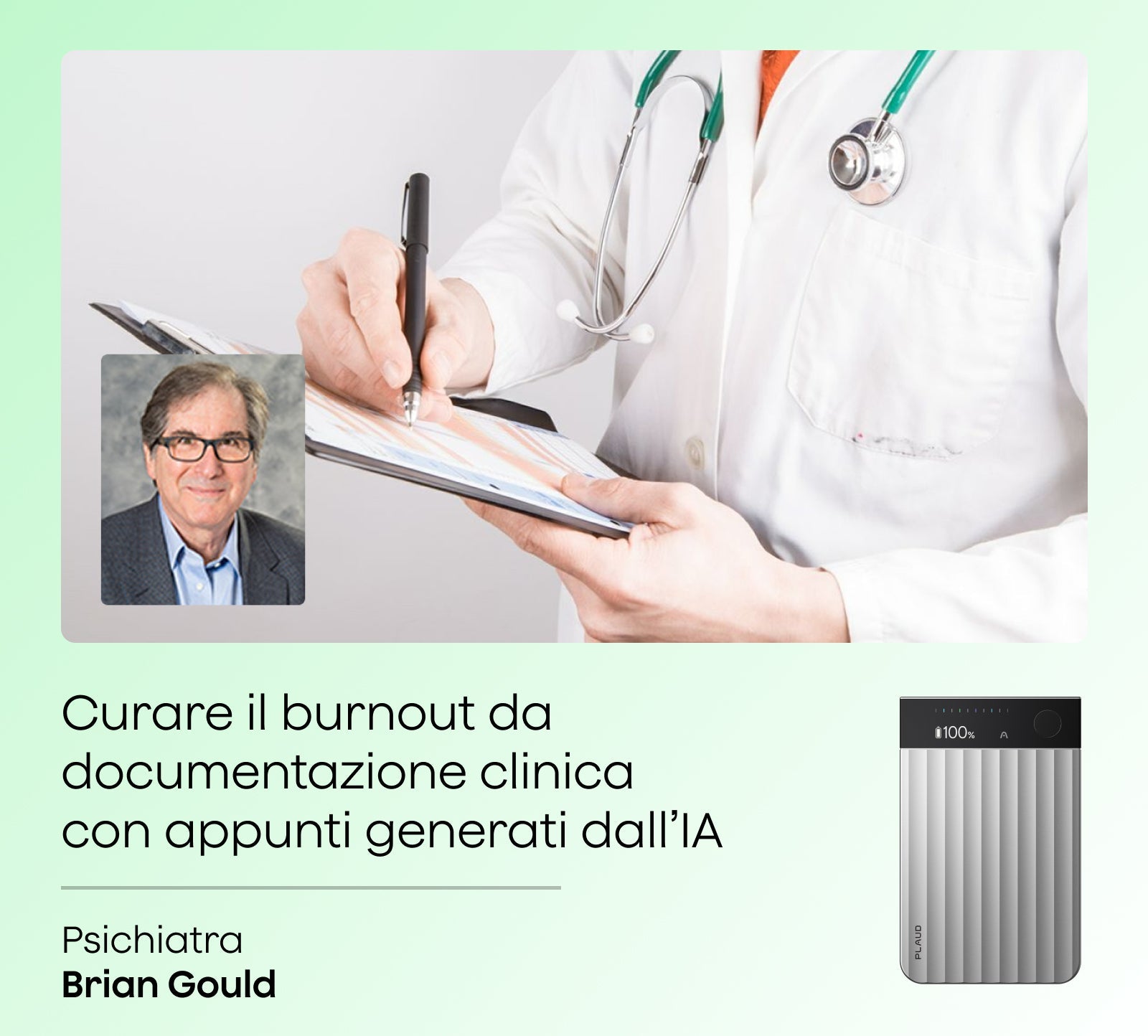 Come uno psichiatra del Minnesota  utilizza l'IA per supportare  la cura neuropsichiatrica