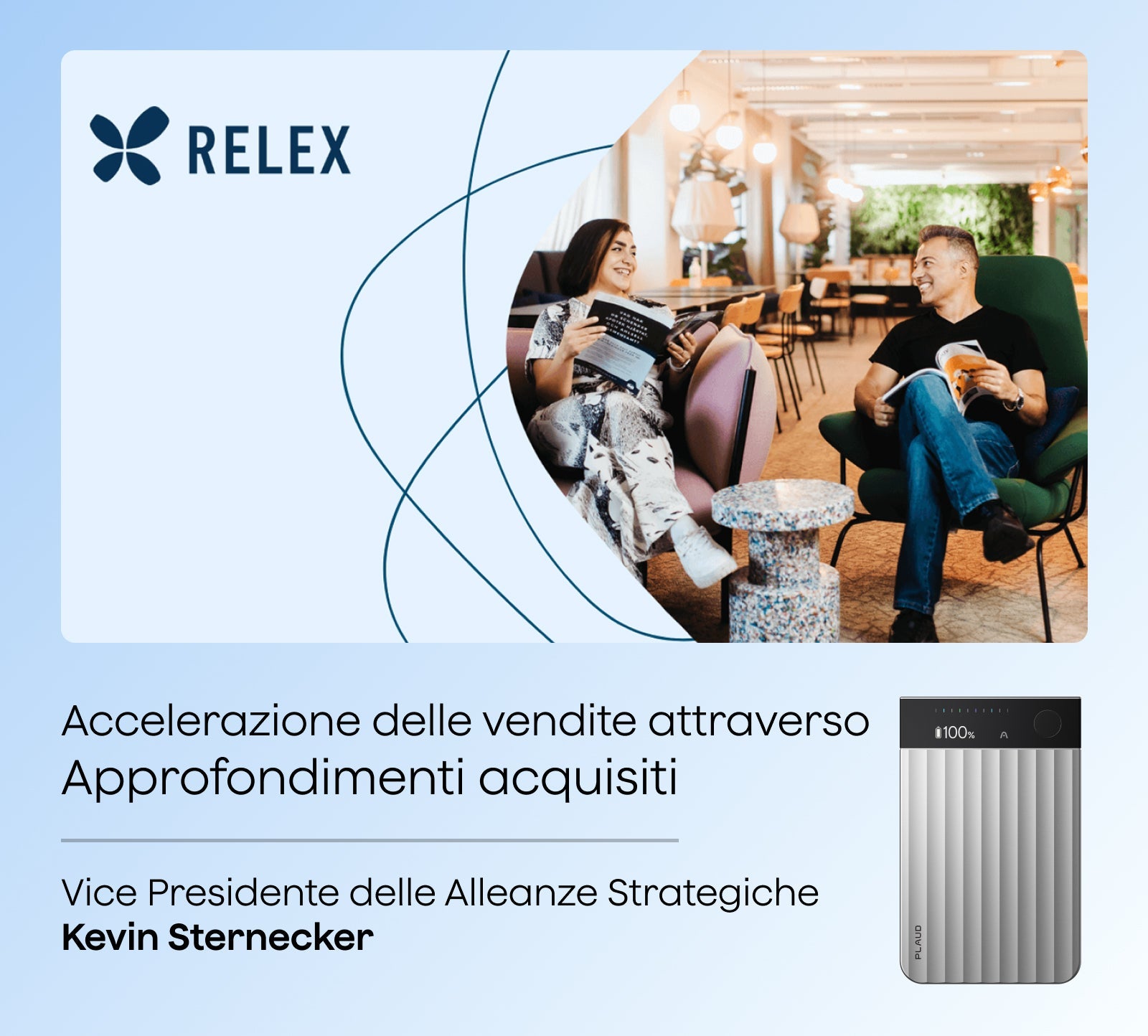 Come RELEX Solutions utilizza Plaud AI per tenere le vendite sotto controllo