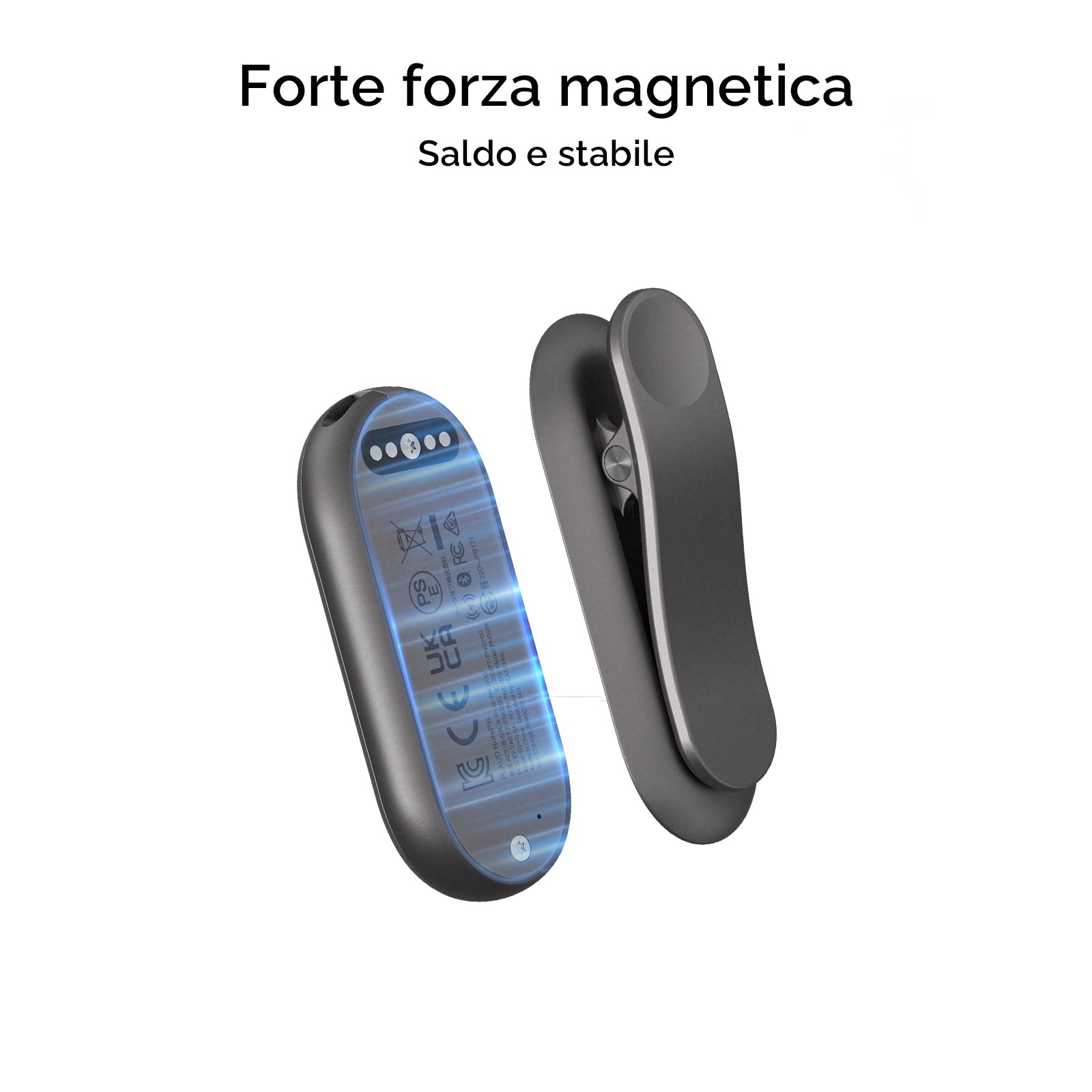 PLAUD NotePin Clip & Spilla Magnetica