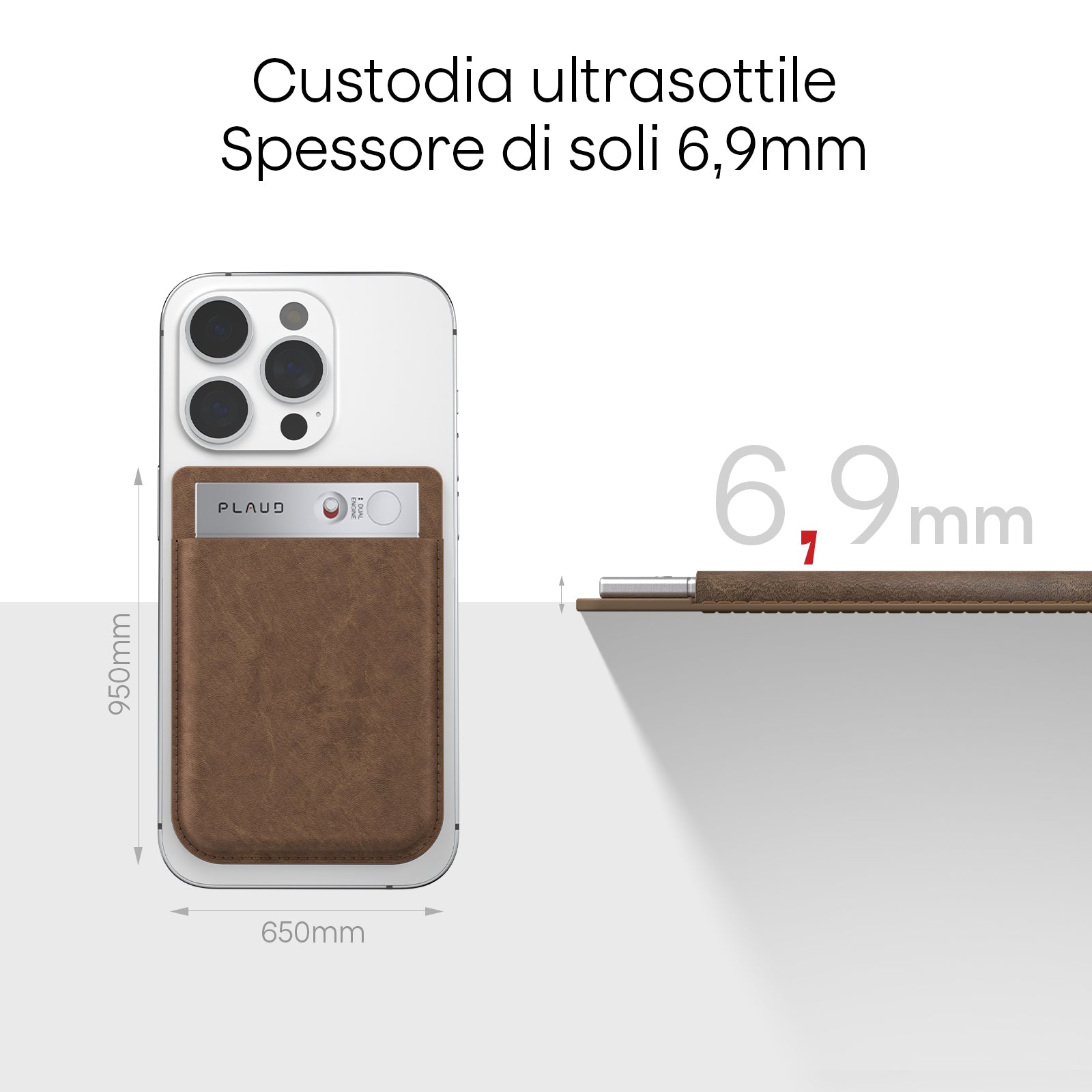 Custodia Magnetica per Plaud Note