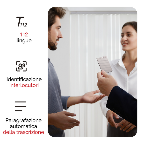 Registratore vocale IA PLAUD NOTE
