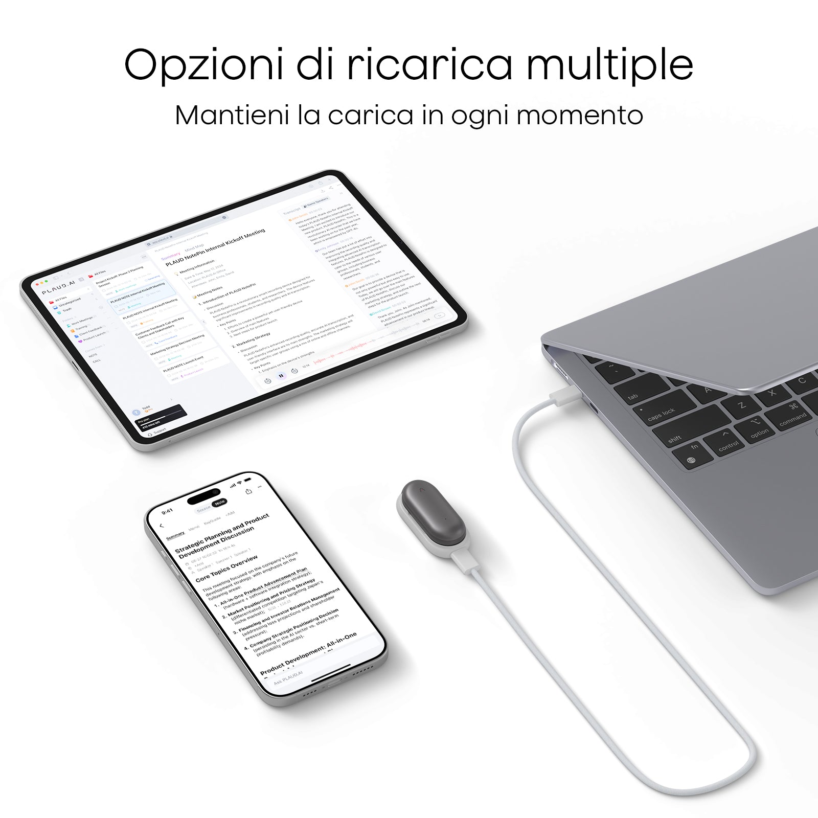 Kit di Ricarica Plaud NotePin