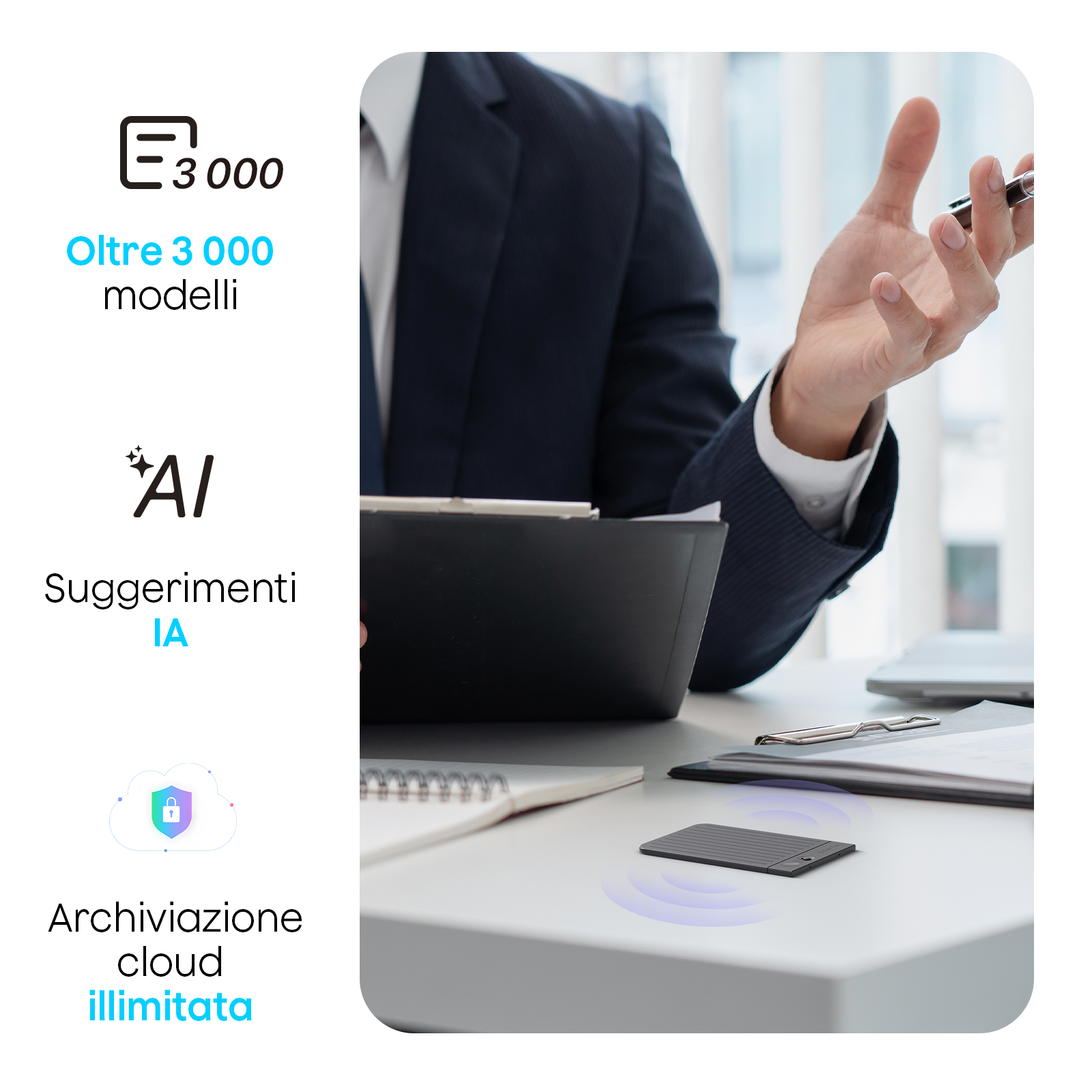 Plaud Note e Pro Piano IA Annuale