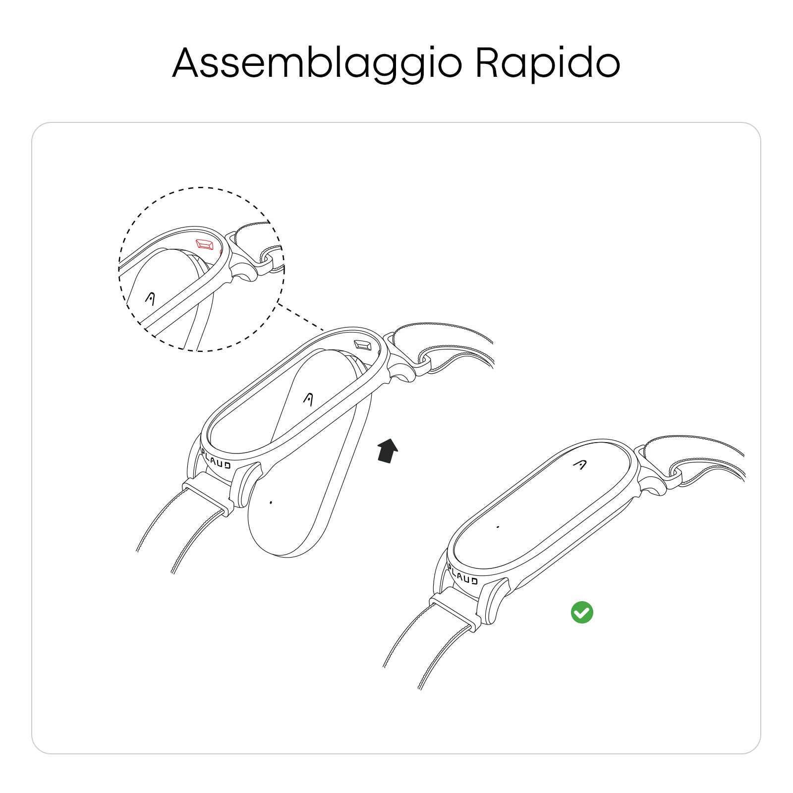 Cinturino da Polso Plaud NotePin