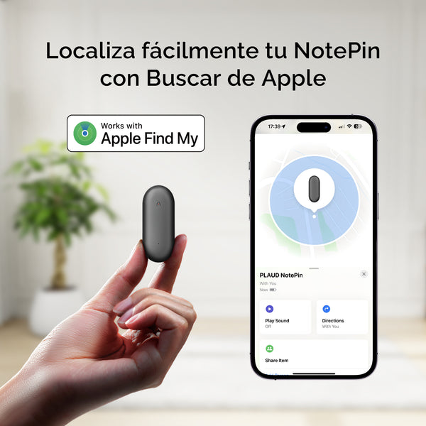 PLAUD NotePin & 2 Piano Annuale Illimitato AI
