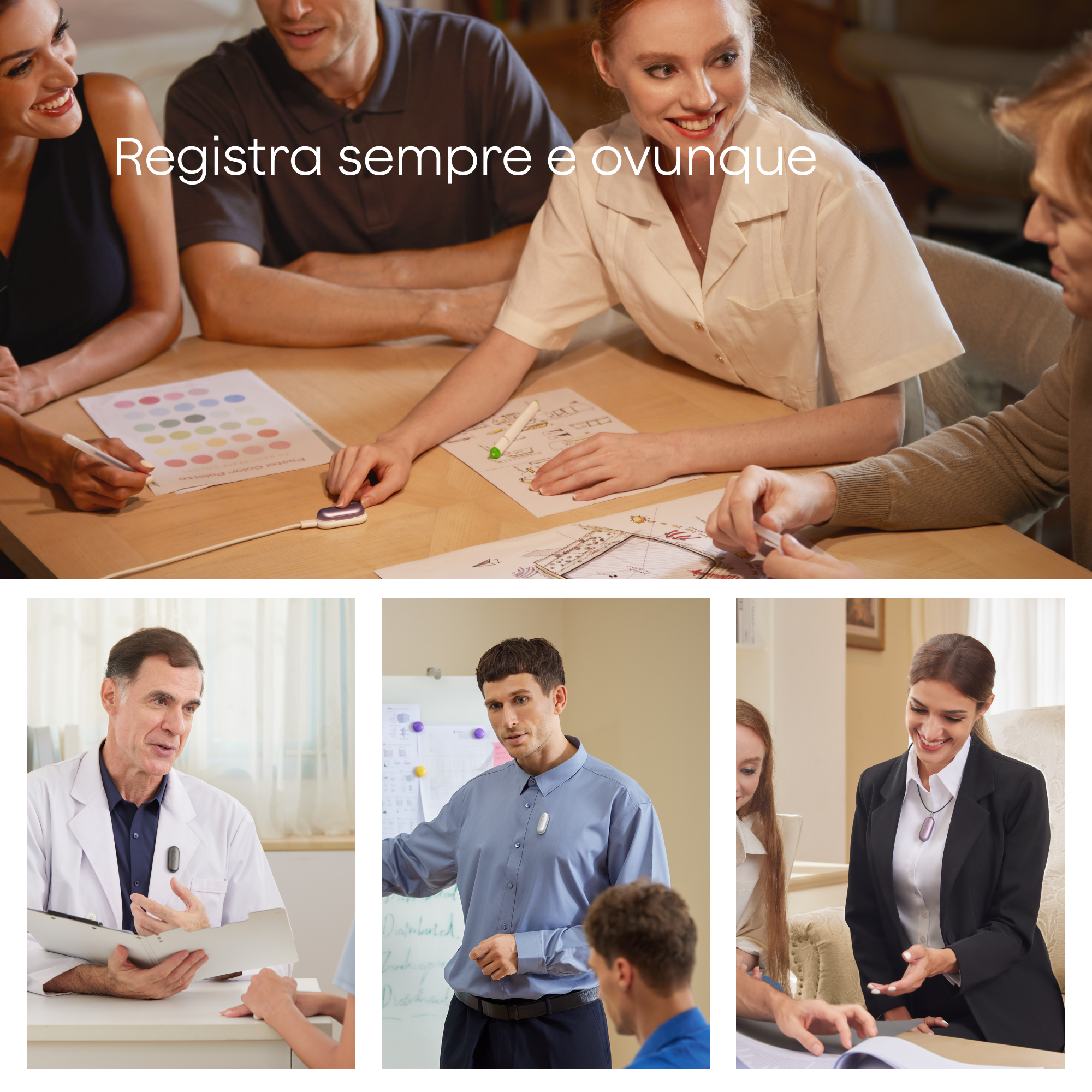 Plaud NotePin S | Confezione da 6