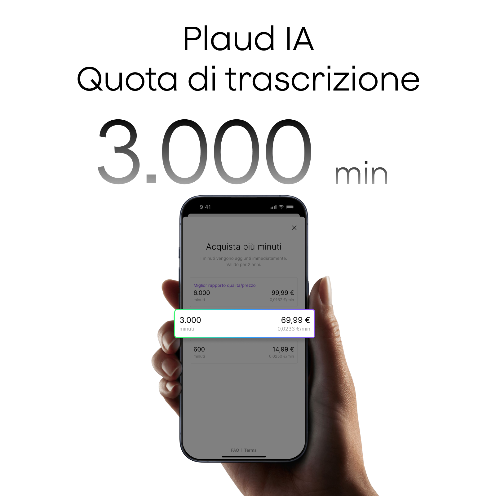 Quota di Trascrizione Plaud AI