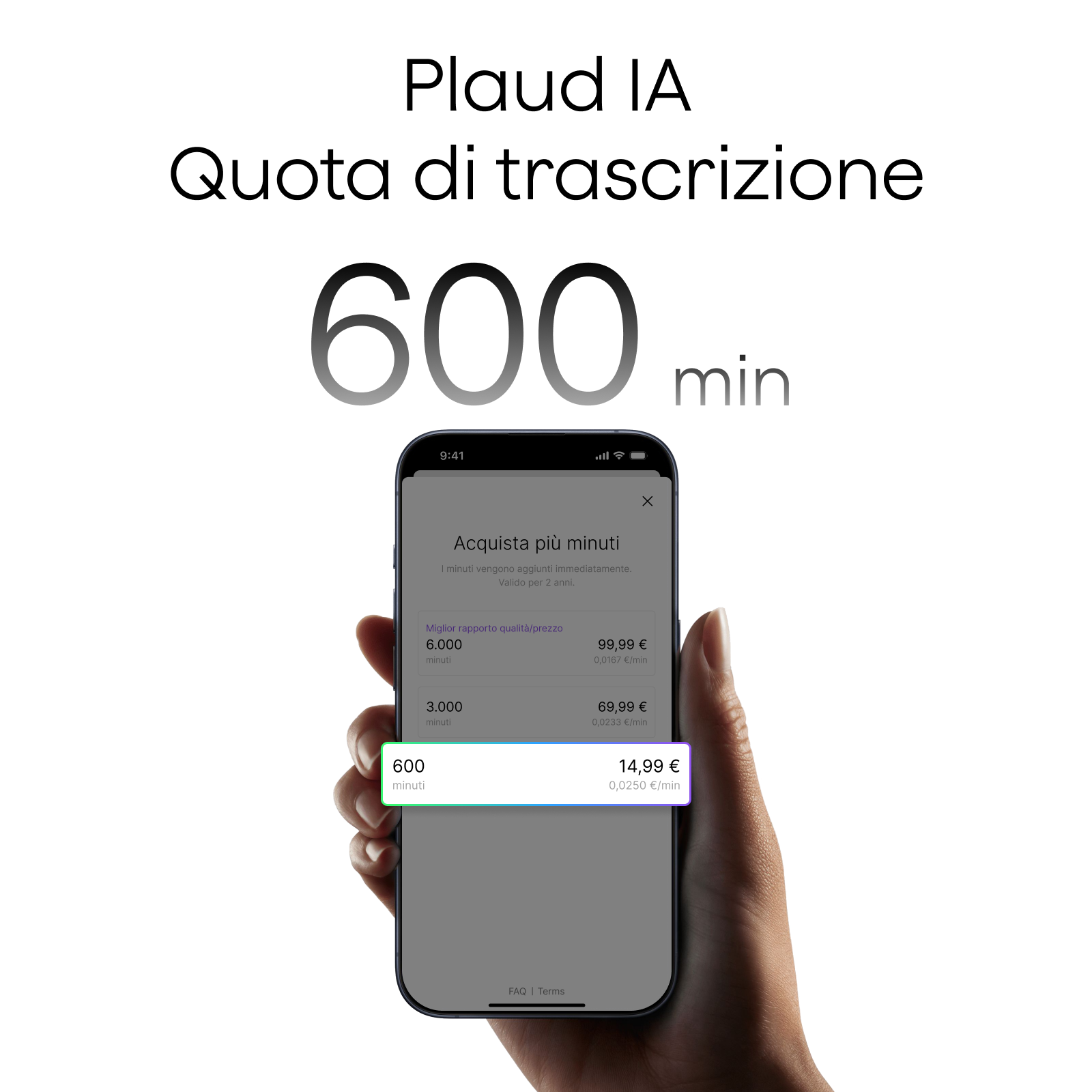 Quota di Trascrizione Plaud AI