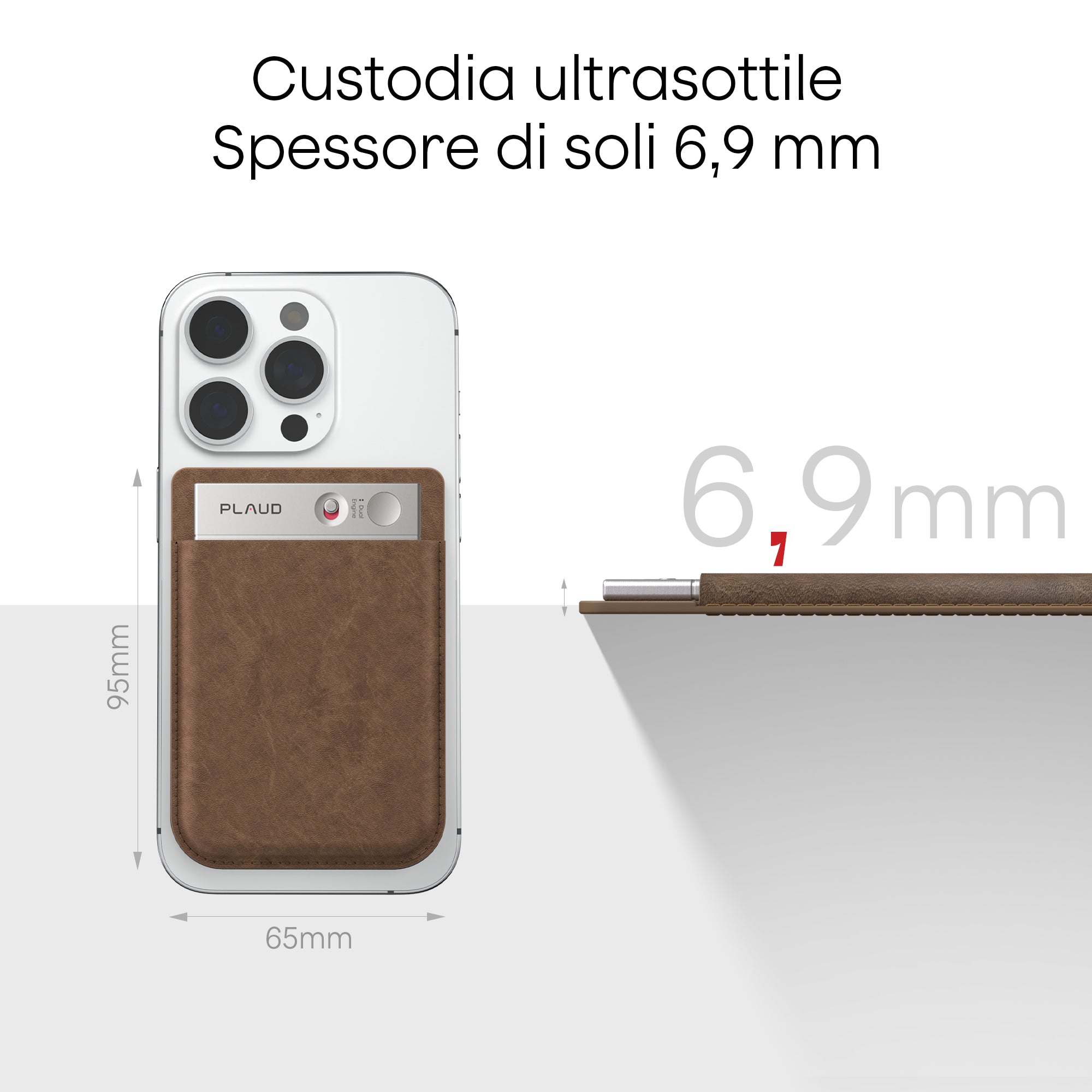 Custodia Magnetica per Plaud Note