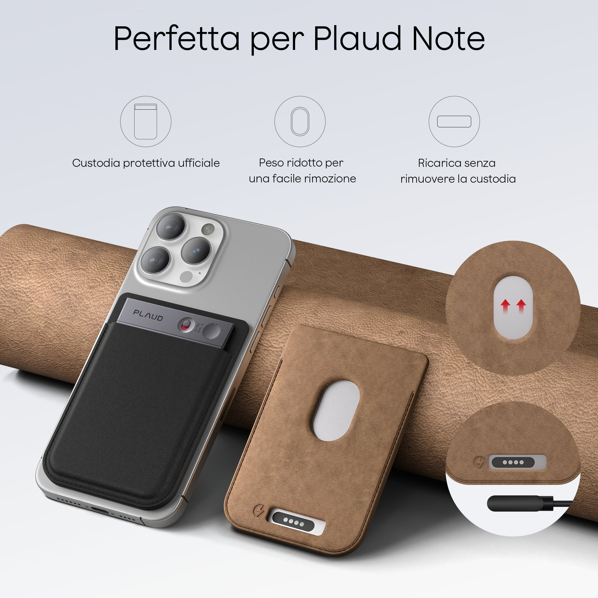 Custodia Magnetica per Plaud Note