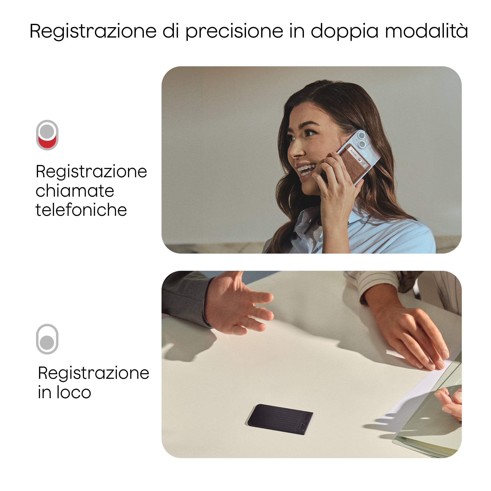 Plaud Note e 2 Piano Annuale Illimitato AI