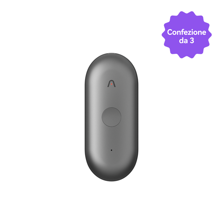 Plaud NotePin S grigio, confezione da 3.