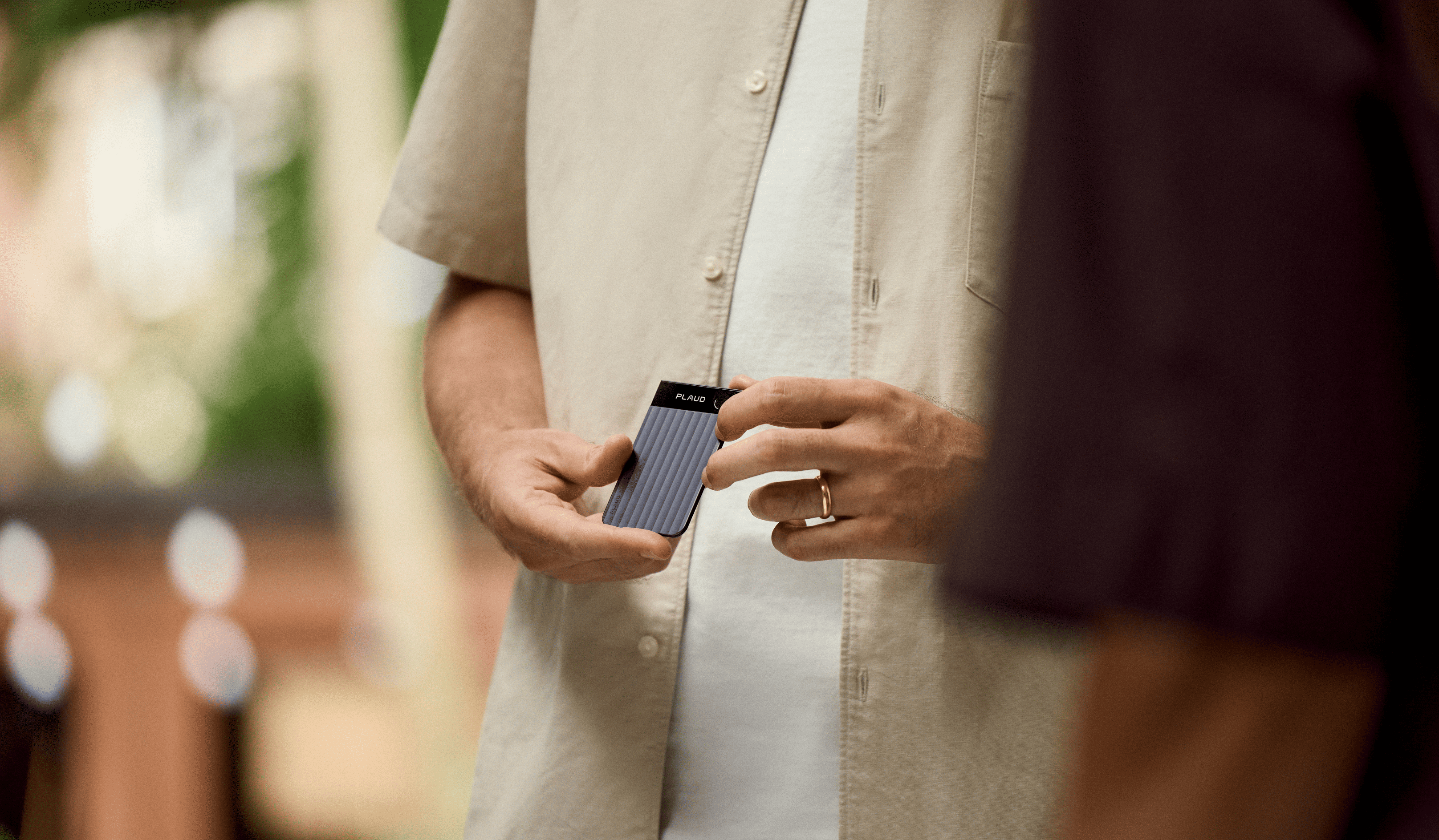 plaud-note-pro KI-Diktiergerät zum Aufzeichnen und Organisieren von Gesprächen